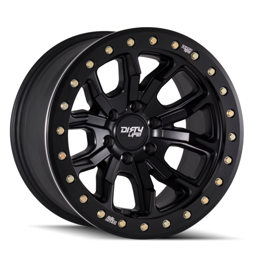 Dirty Life Rims DT-1 MATTE BLACK W/SIMULATED RING