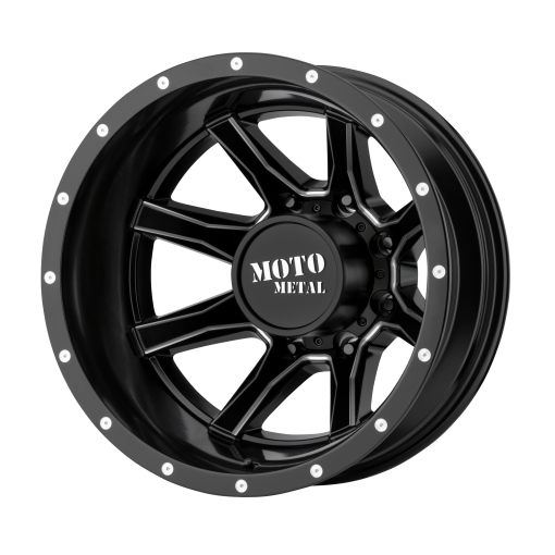 Moto Metal Rims MO995 SATIN BLACK MILLED - REAR