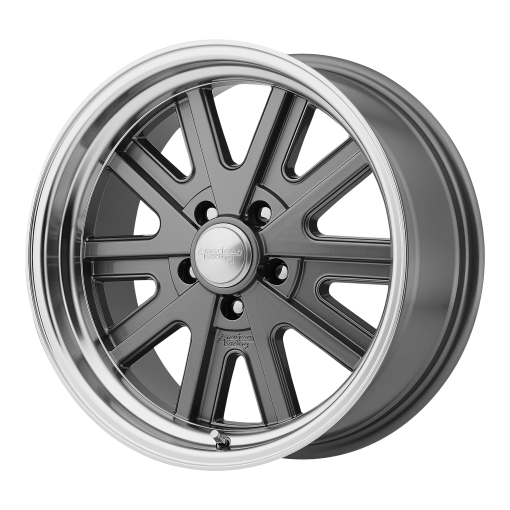 American Racing Rims VN527 427 MONO CAST MAG GRAY MACHINED