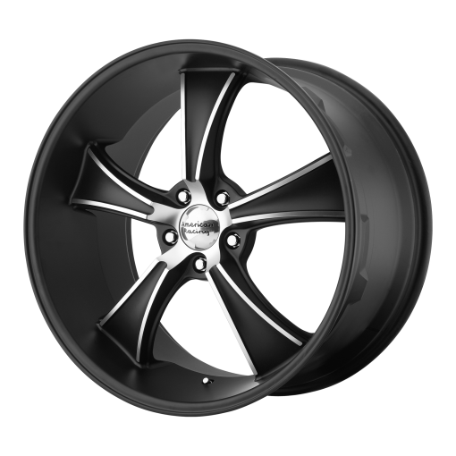 American Racing Rims VN805 BLVD SATIN BLACK WITH MACHINED FACE