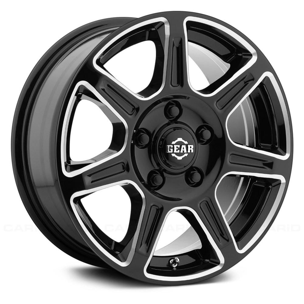 Moto Sprinter Rims A230681: 17x8 6x130 60 Offset Gear Off Road 750BM SPRINTER GLOSS BLACK ...