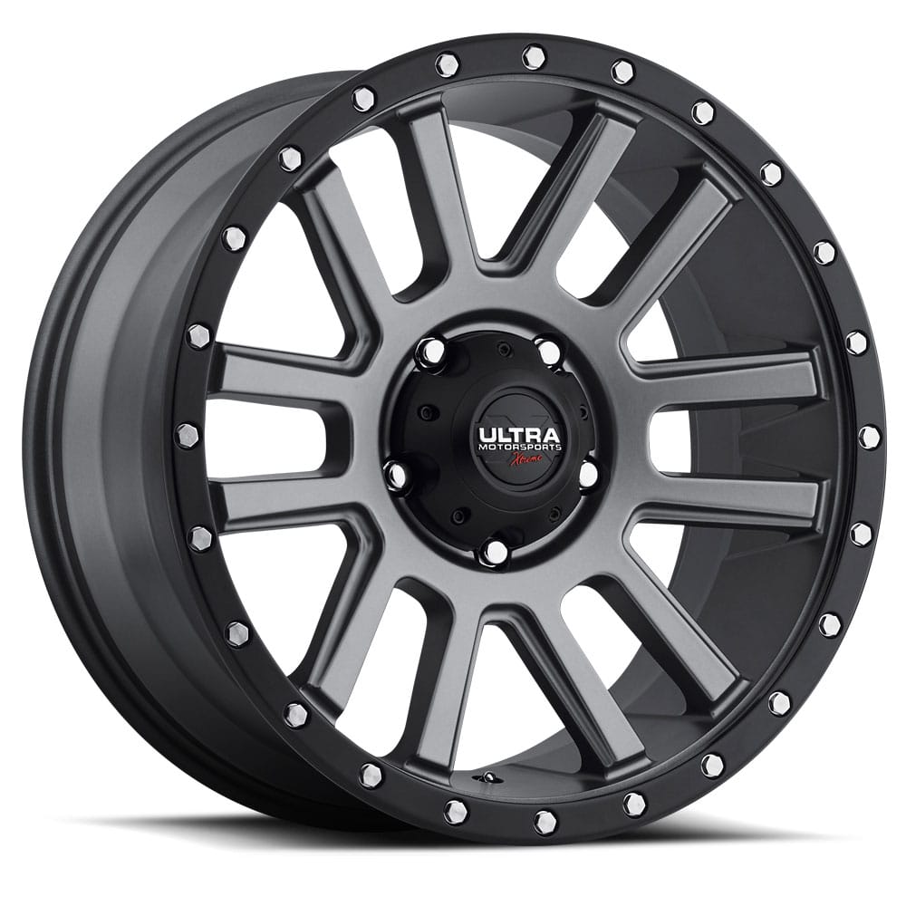 Ultra Hammer Rims 107GN X107 Xtreme Gunmetal Black Ultra Rims on Sale
