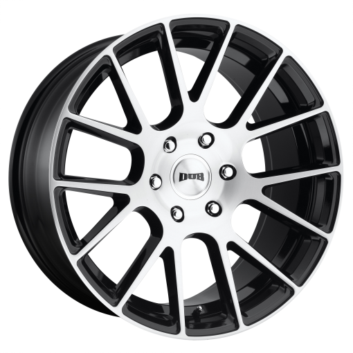 DUB Rims S206 LUXE GLOSS BLACK BRUSHED