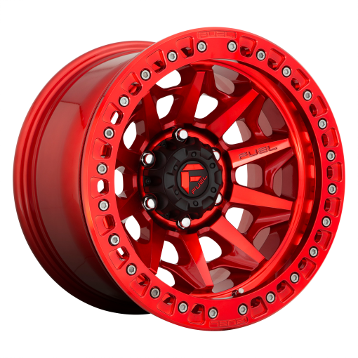 Fuel Rims D113 COVERT BL - OFF ROAD ONLY CANDY RED