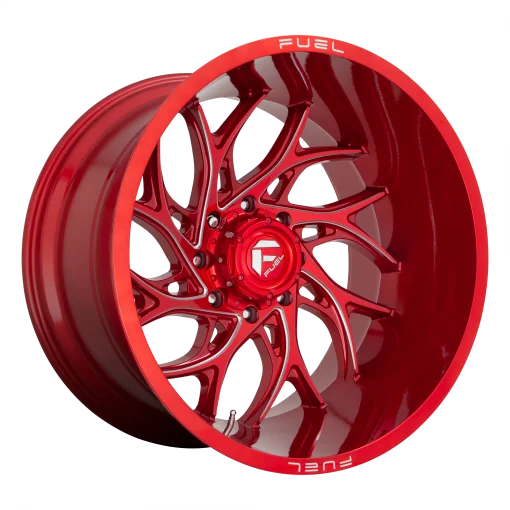 Fuel Rims D742 RUNNER CANDY RED MILLED