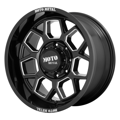 Moto Metal Rims MO803 GLOSS BLACK MILLED