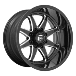 Fuel D749 HAMMER GLOSS BLACK MILLED