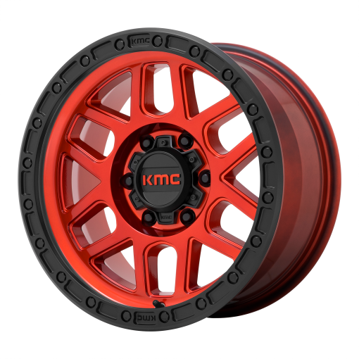 KMC Rims KM544 MESA CANDY RED WITH BLACK LIP