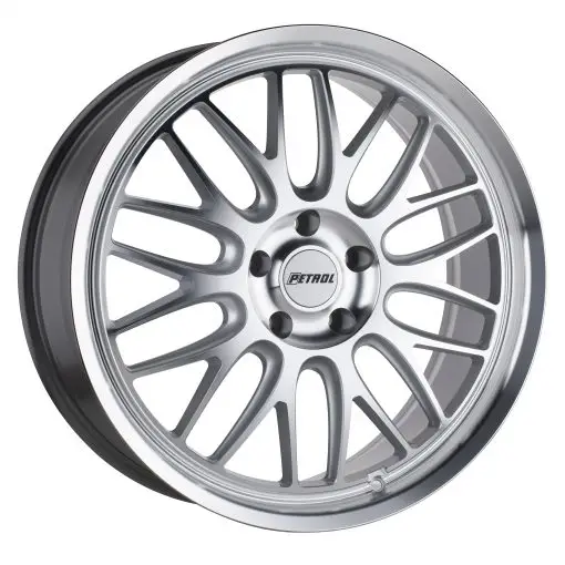 Petrol Rims P4C SILVER W/MACHINED FACE AND LIP