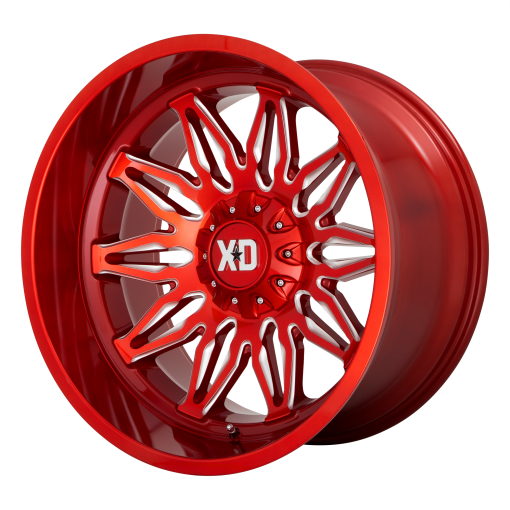 XD Series Rims XD859 GUNNER CANDY RED MILLED