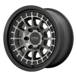 KMC KM719 CANYON SATIN BLACK WITH GRAY TINT