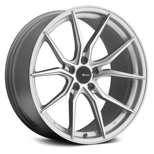 Advanti Racing Rims 80S HYBRIS SILVER WITH MACHINED FACE