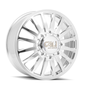 Cali Off-Road Rims SUMMIT DUALLY POLISHED/MILLED SPOKES