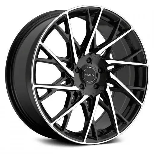 Motiv Rims 430MB MAESTRO GLOSS BLACK MACHINED FACE ACCENTS