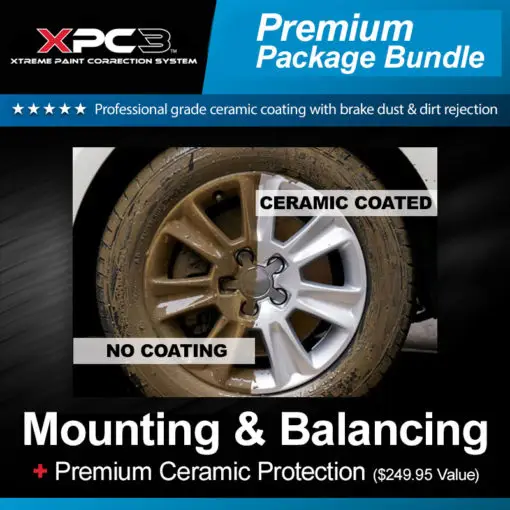  Mounting & Balancing + Ceramic Protection 