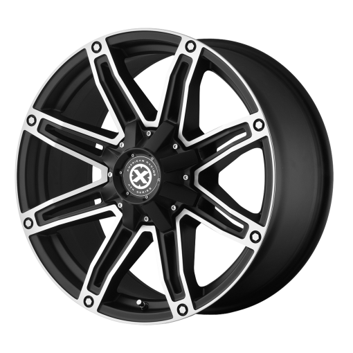 ATX Series Rims AX193 AXE SATIN BLACK WITH MACHINED FACE