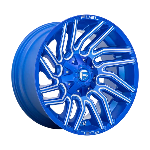 Fuel Rims D774 TYPHOON Anodized Blue Milled