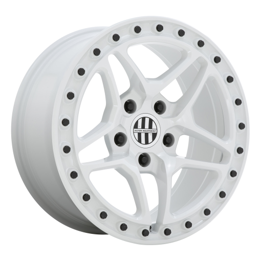 Victor Equipment Rims BERG GLOSS WHITE WITH BLACK BOLTS