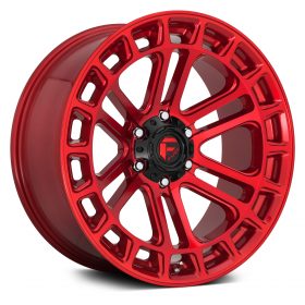 D719 HEATER CANDY RED MACHINED