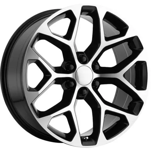 OE Performance Rims 176BM GLOSS BLACK MILLED ACCENTS