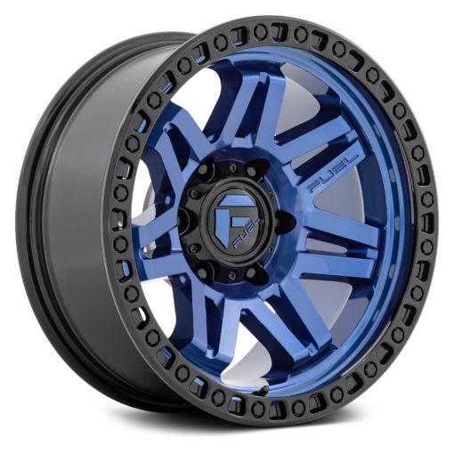 Fuel Rims D813 SYNDICATE DARK BLUE WITH BLACK RING