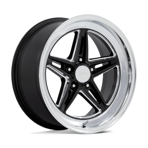 American Racing Rims VN514 GROOVE GLOSS BLACK MILLED WITH DIAMOND CUT LIP