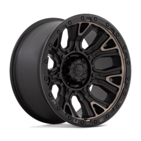 Fuel Rims D824 TRACTION MATTE BLACK WITH DOUBLE DARK TINT
