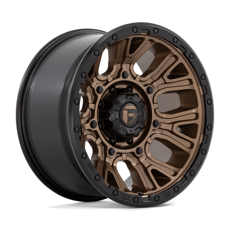 D82620001847: 20x10 8x180 -18 Offset Fuel D826 TRACTION MATTE BRONZE ...