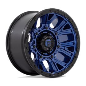 Fuel Rims D827 TRACTION DARK BLUE WITH BLACK RING