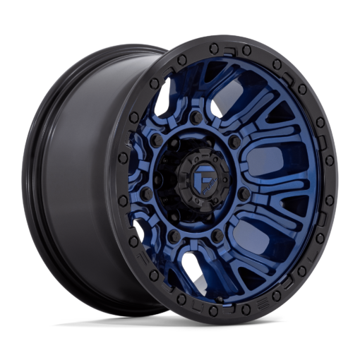 Fuel Rims D827 TRACTION DARK BLUE WITH BLACK RING