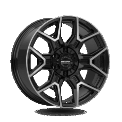 BRINK Flow Formed B206 INSURGENT MACHINED PIANO BLACK