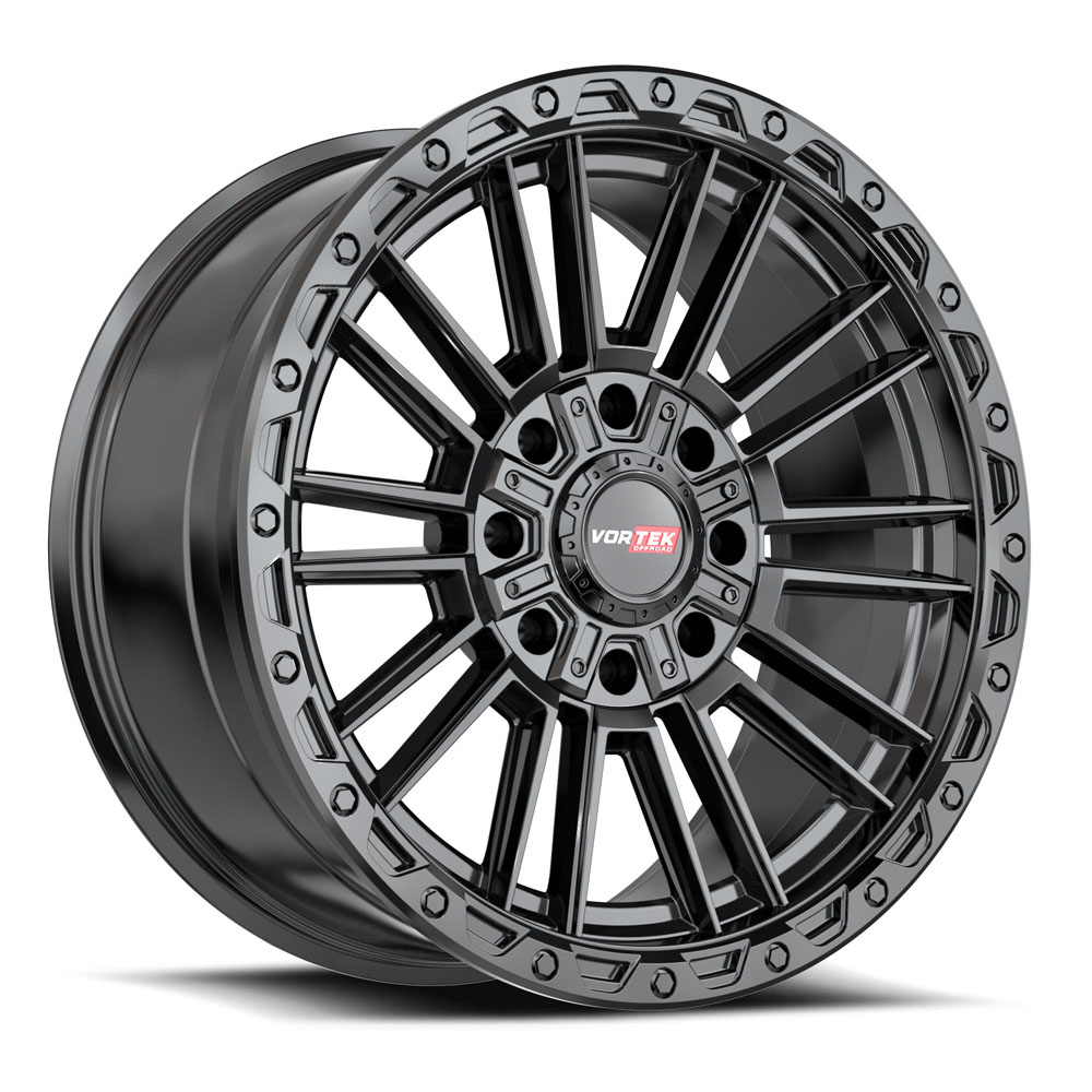 604189640SB: 18x9 8x170 0 Offset Vortek VRT-604 SATIN BLACK