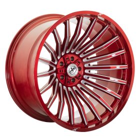 XF Off-Road Rims XF-231 Anodized Red & Milled