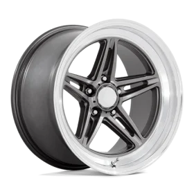 American Racing Vintage Rims VN514 GROOVE ANTHRACITE WITH DIAMOND CUT LIP