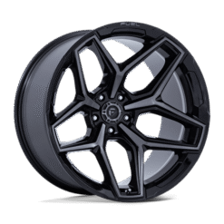 Fuel FLUX GLOSS BLACK BRUSHED FACE WITH GRAY TINT
