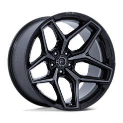 Fuel FLUX GLOSS BLACK BRUSHED FACE WITH GRAY TINT