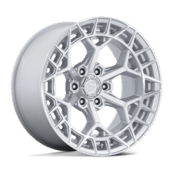 Fuel FC873 CHARGER GLOSS SILVER W/ MACHINED FACE