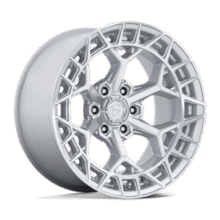 Fuel FC873 CHARGER GLOSS SILVER W/ MACHINED FACE