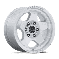 Black Rhino BR031 SOL GLOSS SILVER W/ MACHINED FACE