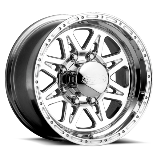 888-79080: 17x9 8x165.1 -12 Offset Raceline 888-RENEGADE POLISHED