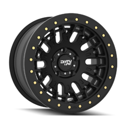 Dirty Life Race Wheels DT-3 SATIN BLACK