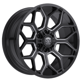302BM Gloss Black w/Milled Accents