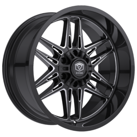 303BM Gloss Black w/Milled Accents