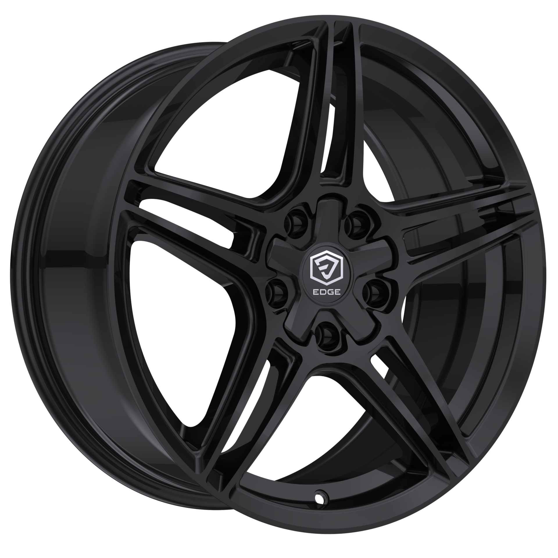 A281735: 20x8.5 5x114.3 40 Offset Edge Street 354B GLOSS BLACK