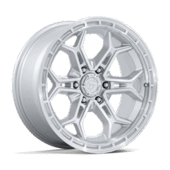 Fuel FC896 HEATHEN GLOSS SILVER W/ MACHINED FACE