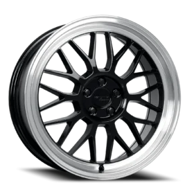 Kr06 Glossy Black Machined Lip