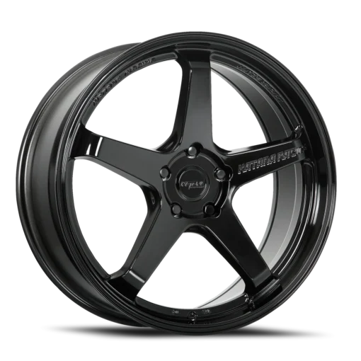 KR13-188045GB: 18x8 5x120 40 Offset Katana Racing Kr13 GLOSSY BLACK