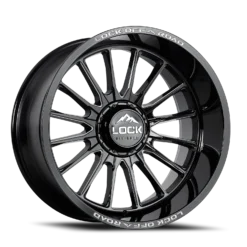 Lock Extreme Striker Gloss Black Milling