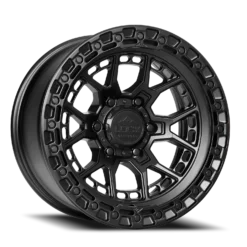Lock Offroad Commando Matte Black W Matte Black Ring