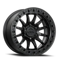 Lock Offroad Trail Matte Black W Matte Black Ring